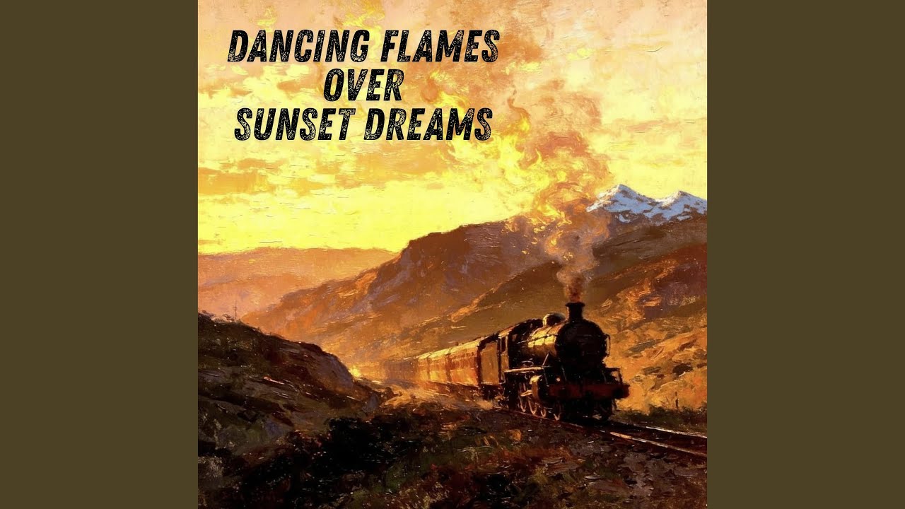 Dancing Flames over Sunset Dreams
