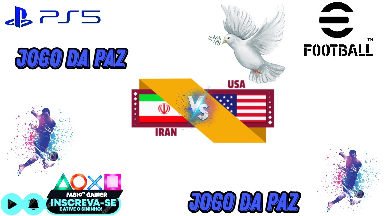Eua x Irã / Jogo Da Paz / PS5