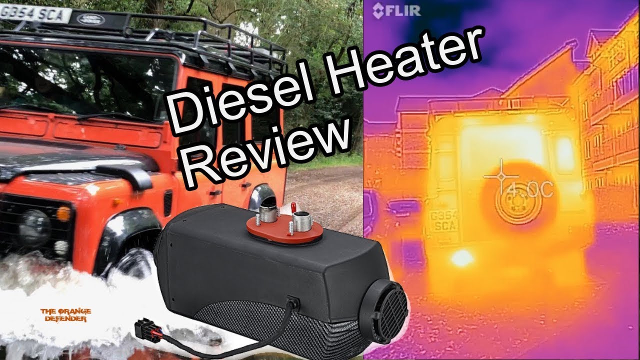 Chinese (Amazon & EBay) Diesel Heater Review With Thermal Imaging