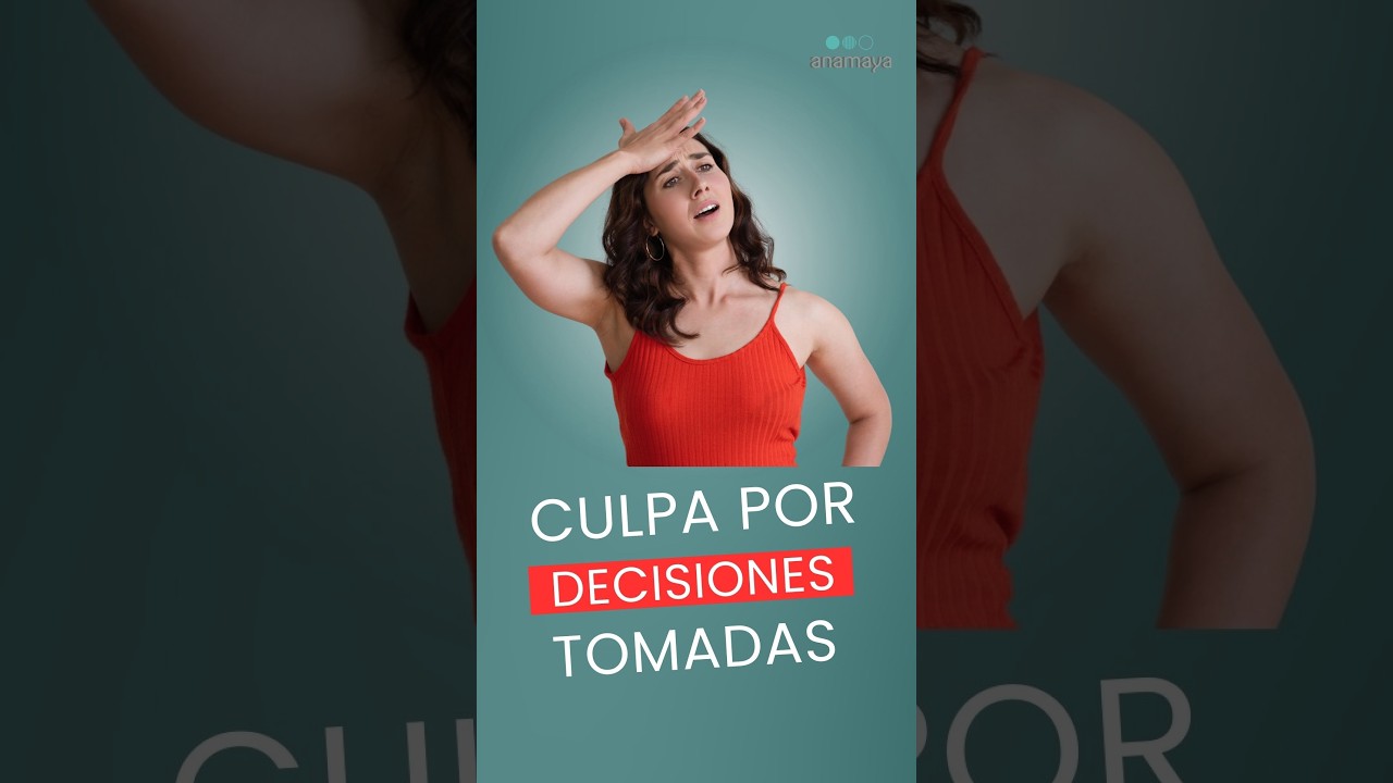 Te juzgas con lo que sabes hoy por decisiones que tomaste ayer