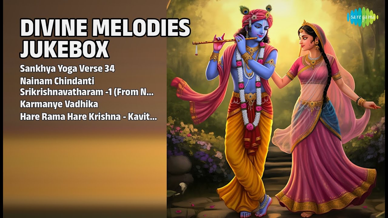 दिव्य धुनों का ज्यूकबॉक्स | Shailendra Bharti | Nainam Chindanti | Hare Rama Hare Krishna
