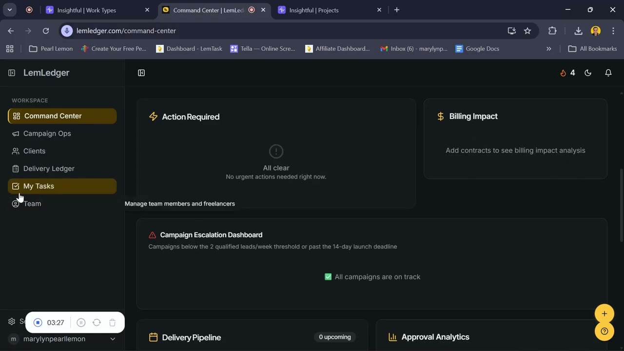 How to Prove Agency Work to Clients | Insightful vs LemLedger Review