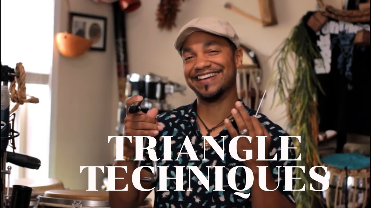 How to play the triangle; get more sounds from this instrument