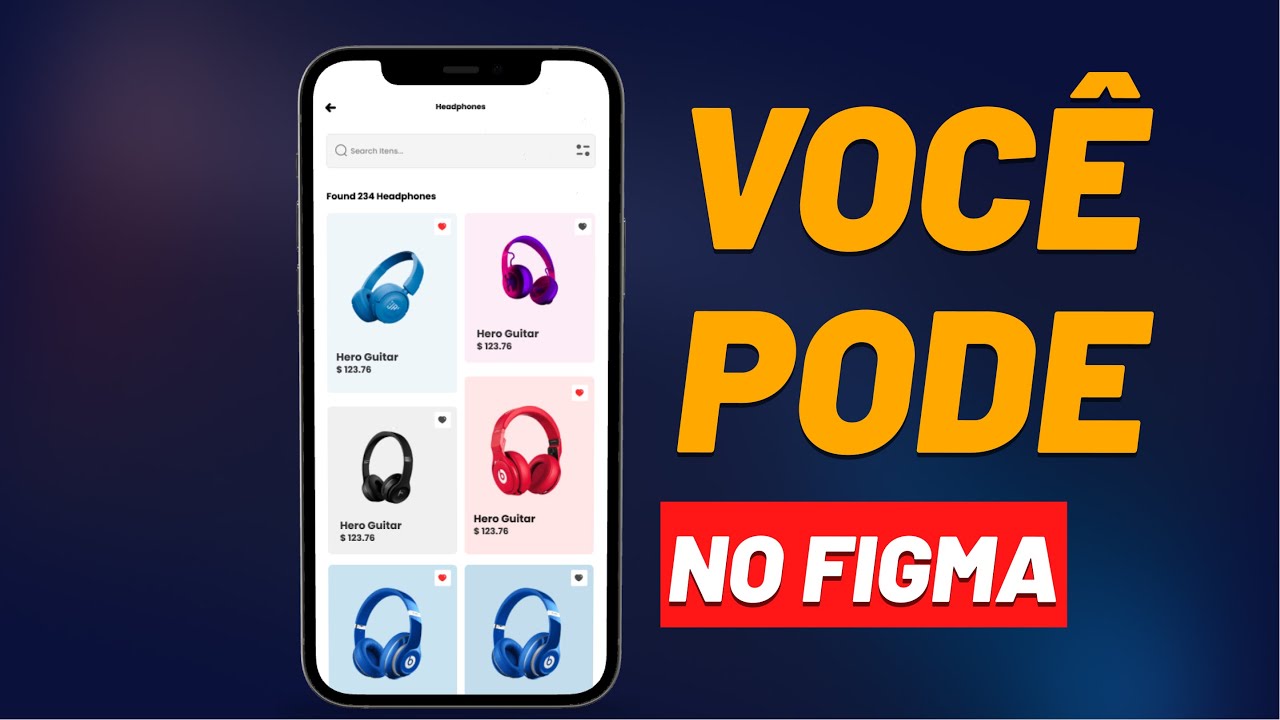 Figma e UI Design na Prática | App de Ecommerce p1