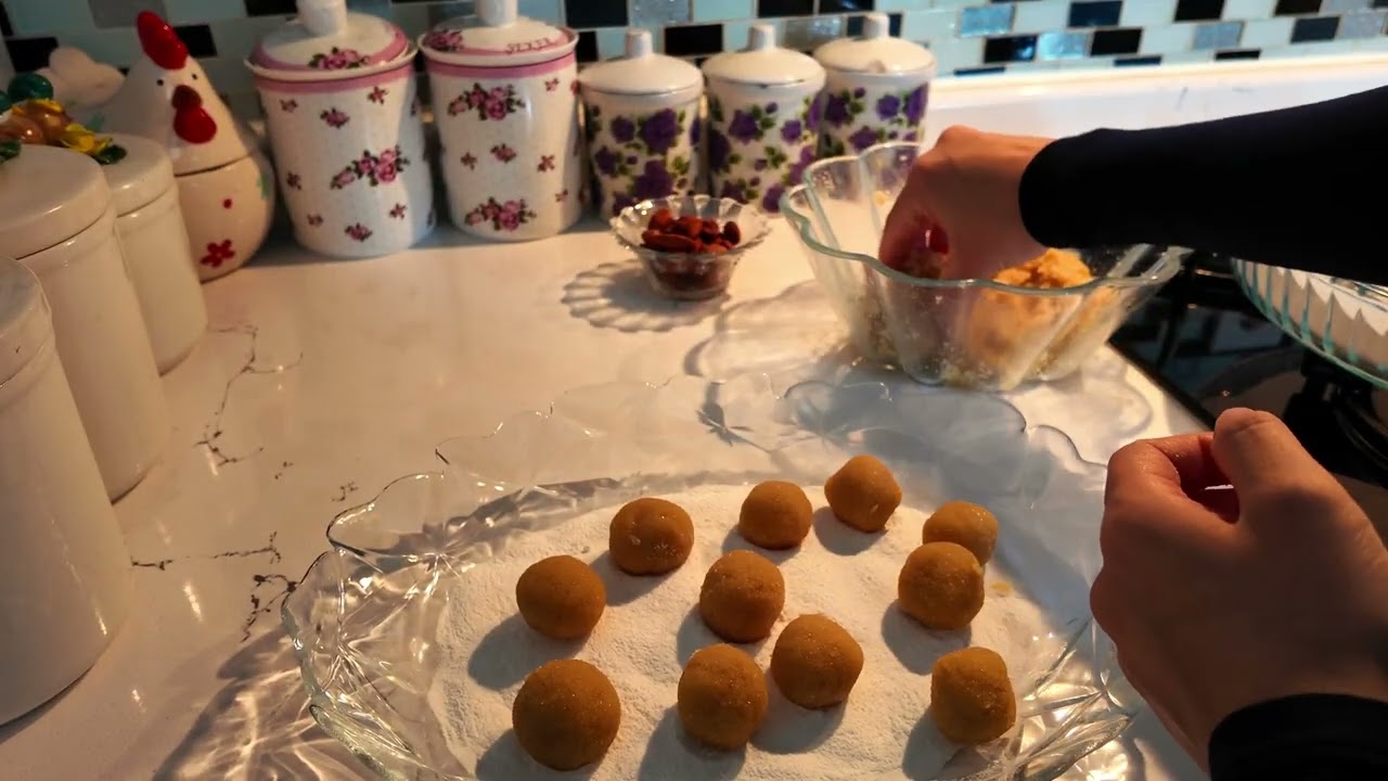 3 Malzemeli İtalyan Kurabiyesi Amaretti Yapalım