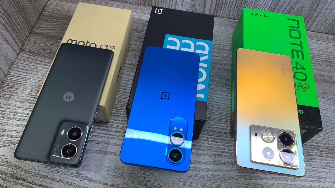Moto G85 5g vs Oneplus Nord CE 4 lite 5g vs Infinix Note 40 5g - Best konsa ? | Flipkart sale 🔥