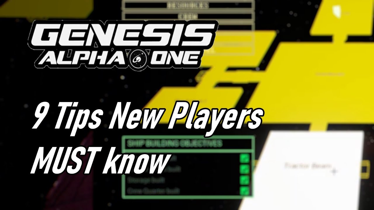 Genesis Alpha One | 9 Tips New Players Must Know | CCPlays