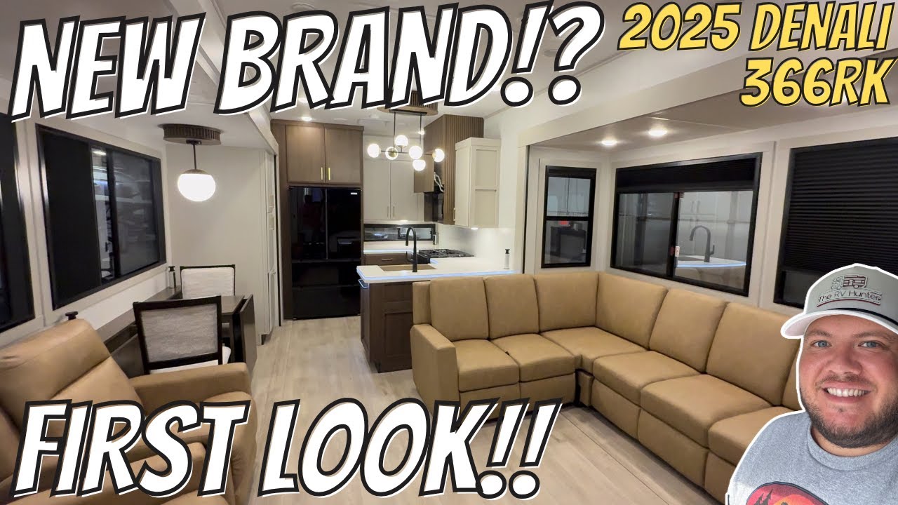 NEW BRAND...!? AND ITS AMAZING!!! 2025 Denali 366RK | Rear Kitchen