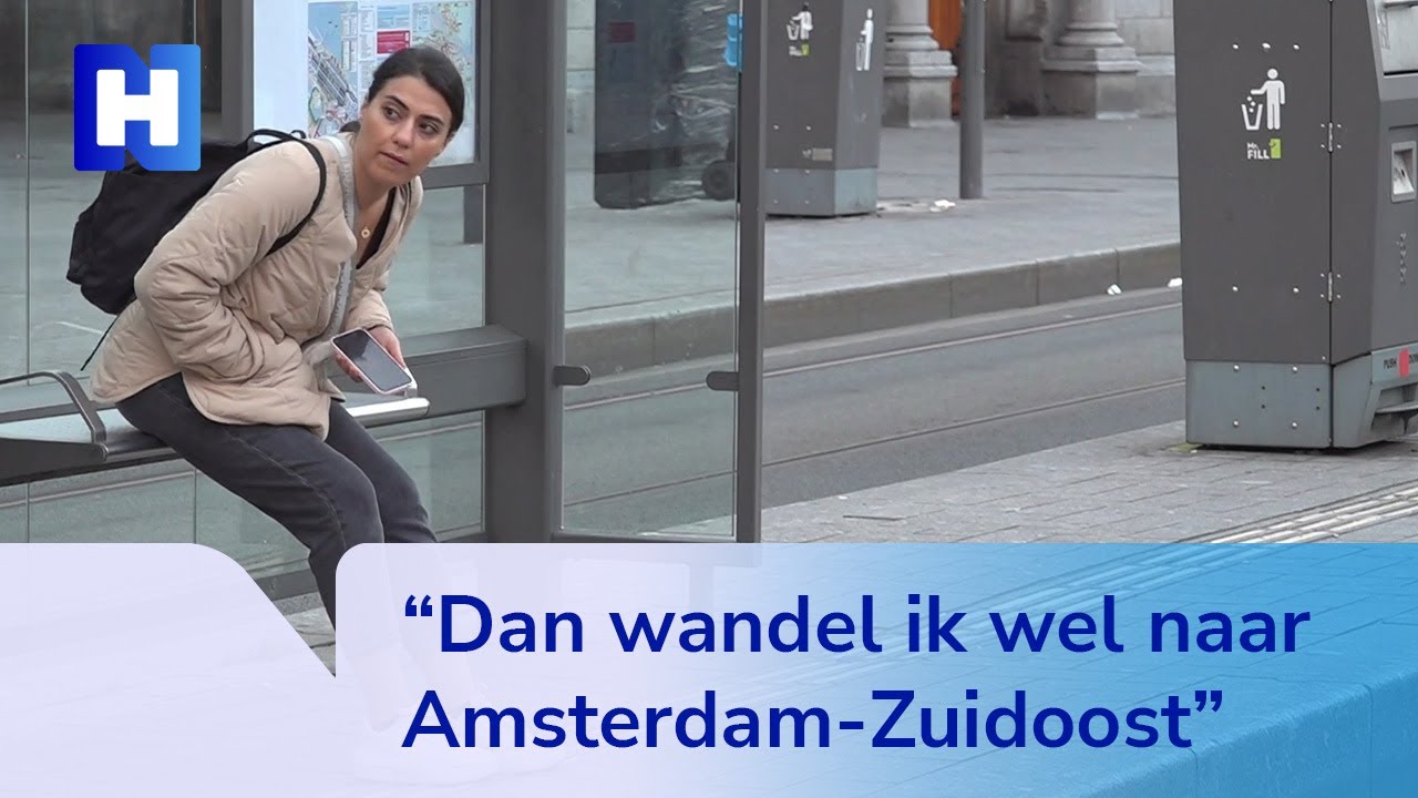 Geen trams en metro's vanmorgen in Amsterdam door stakingen GVB personeel
