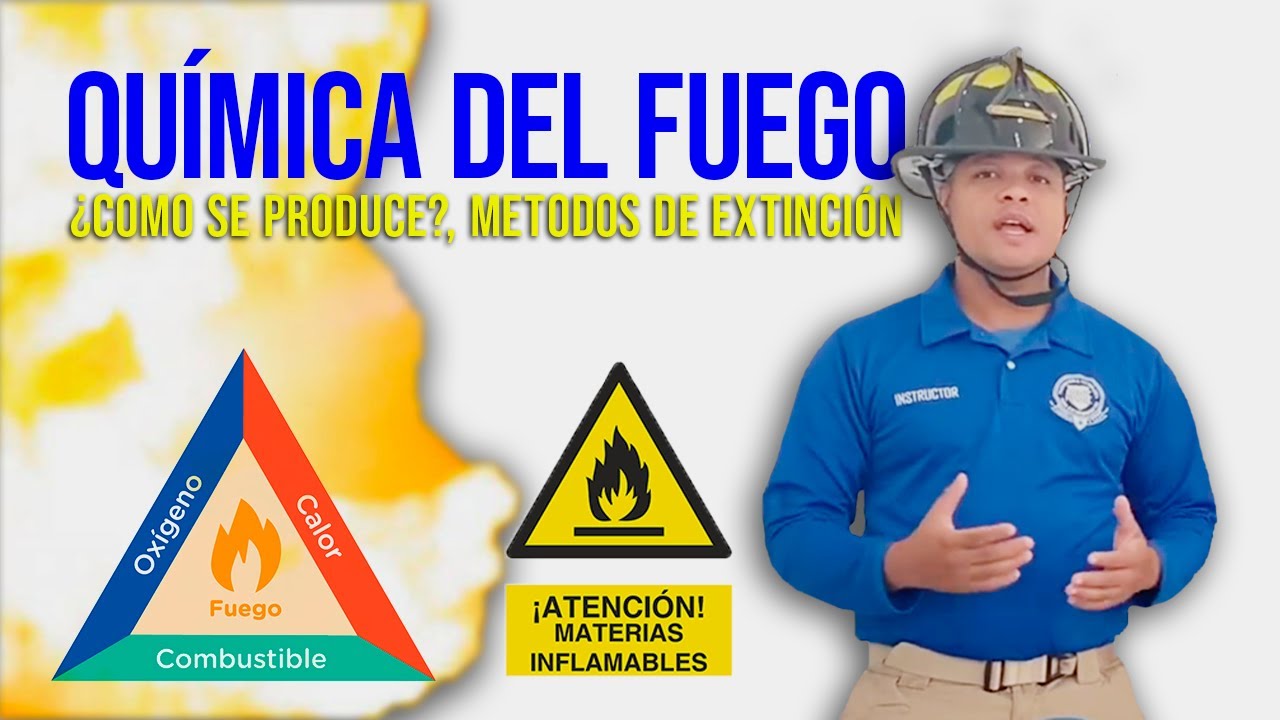 Química del fuego: fundamentos básicos para brigadas de emergencia