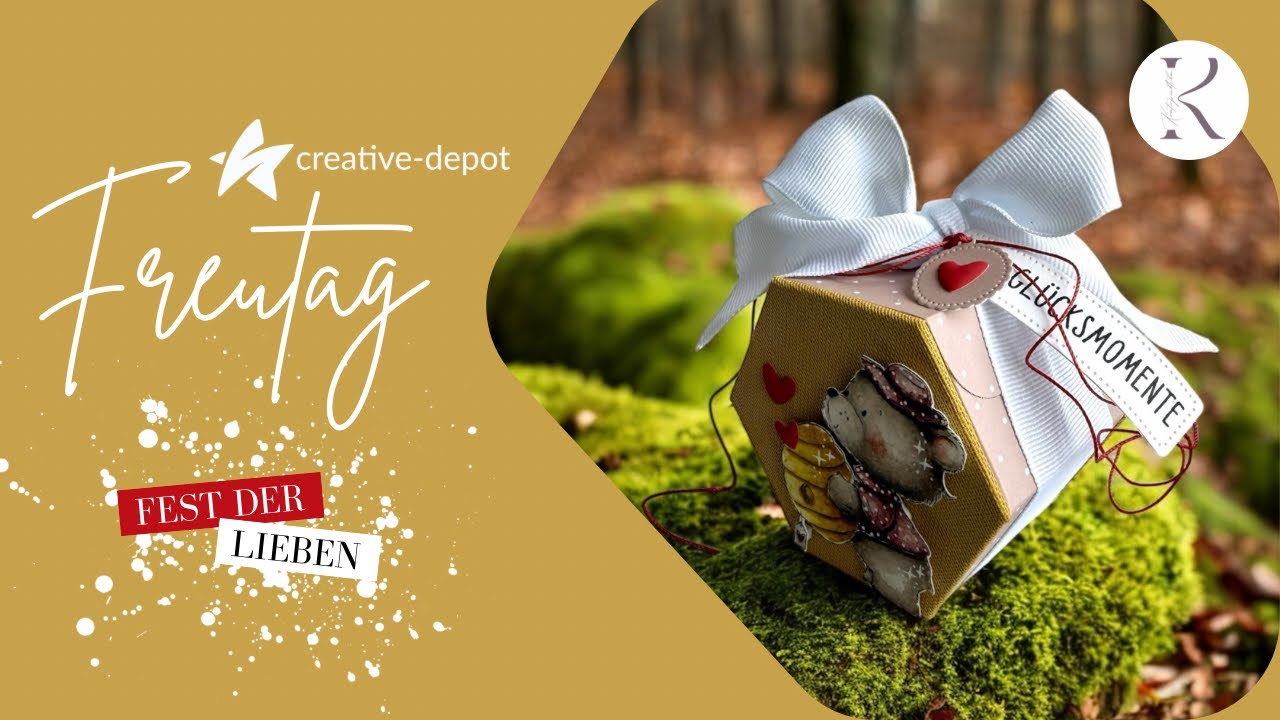 FREUTAG | Fest der Lieben | Verpackung basteln | Neuheiten Creative Depot | November 2025