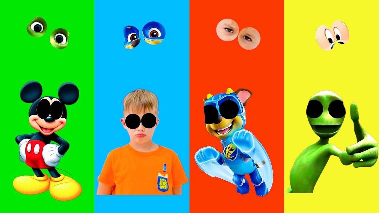 Wrong eyes👀 challenge DAME TU COSITA Funny Puzzle Wrong Heads