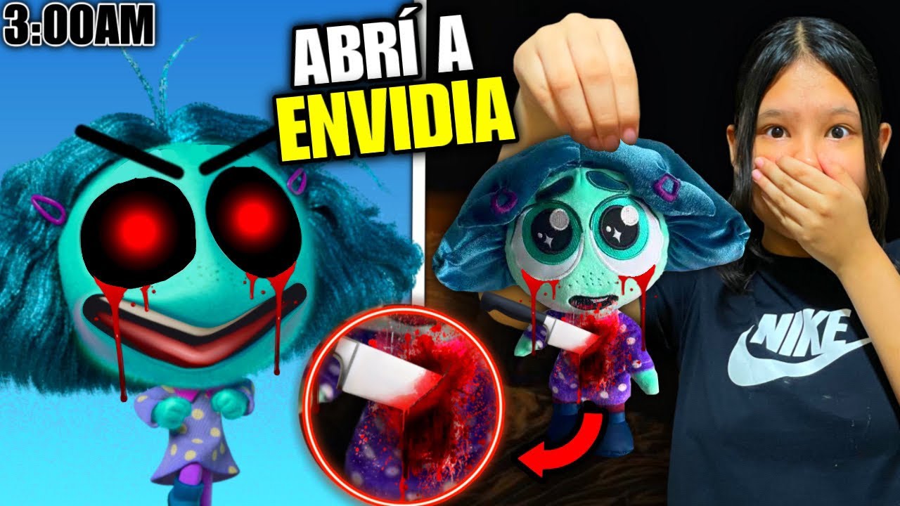 ABRÍ UN PELUCHE DE ENVIDIA DE *INTENSAMENTE 2*😱 Y ESTO TENÍA ADENTRO| Regina MH