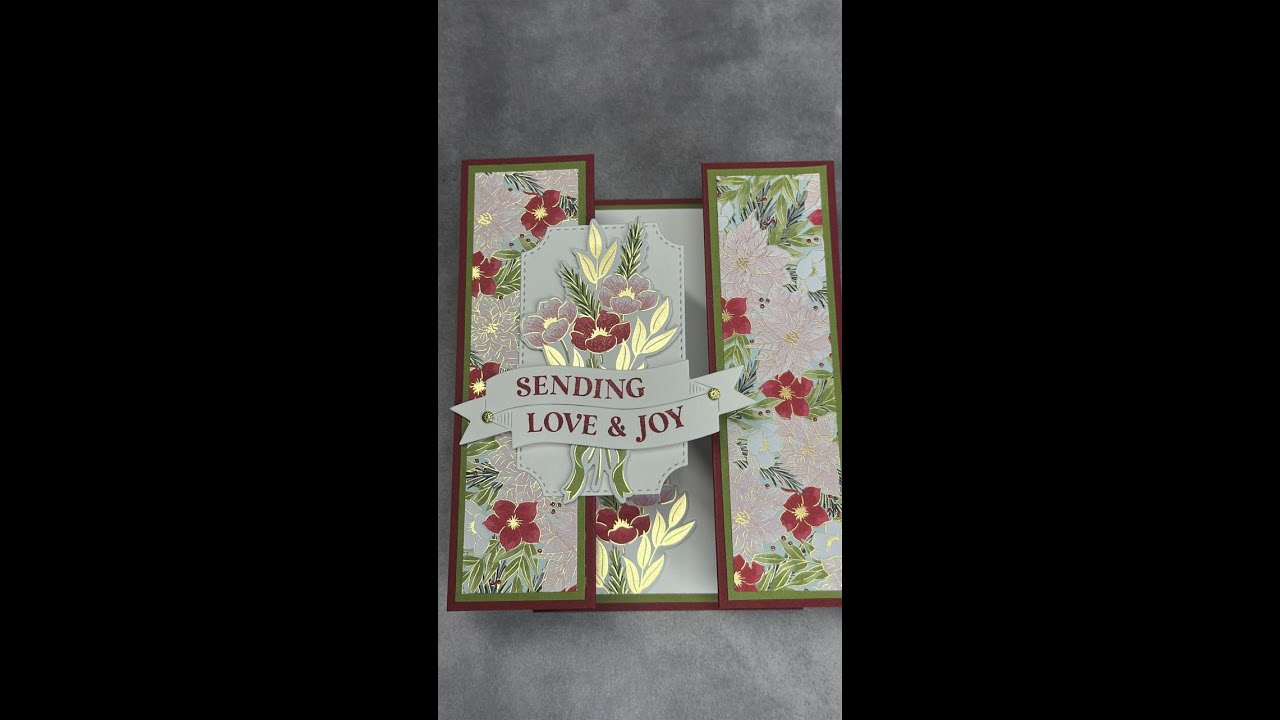 Fancy Fold Christmas Card