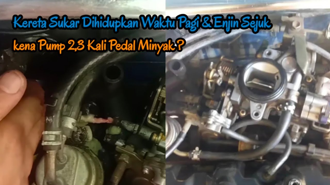 Salah satu penyebab Enjin susah dihidupkan masa engine sejuk@waktu pagi(Autochoke Jammed) P.Kancil