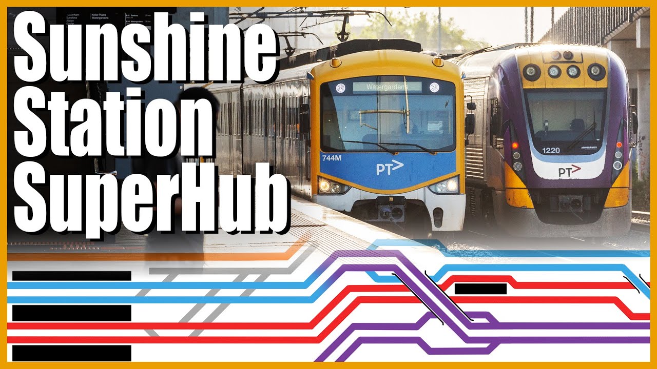 A new plan for Sunshine // Melbourne Airport Rail!