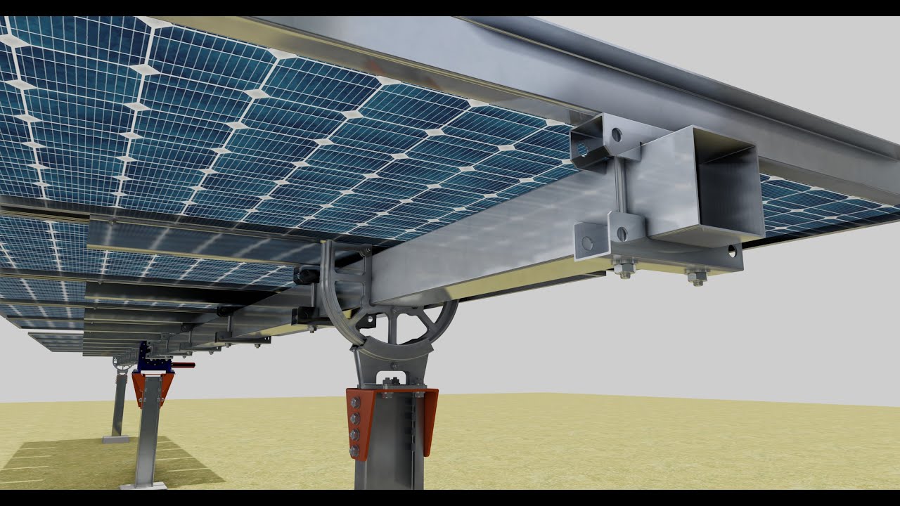 Solar Tracking Systems 5+5 Panel Type 3