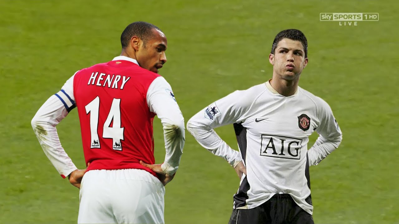 The day Thierry Henry showed Cristiano Ronaldo who is the boss