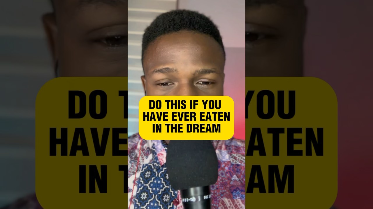 Eating in the dream | Joshua Generation #inspiration #prophetic #motivation #fypシ