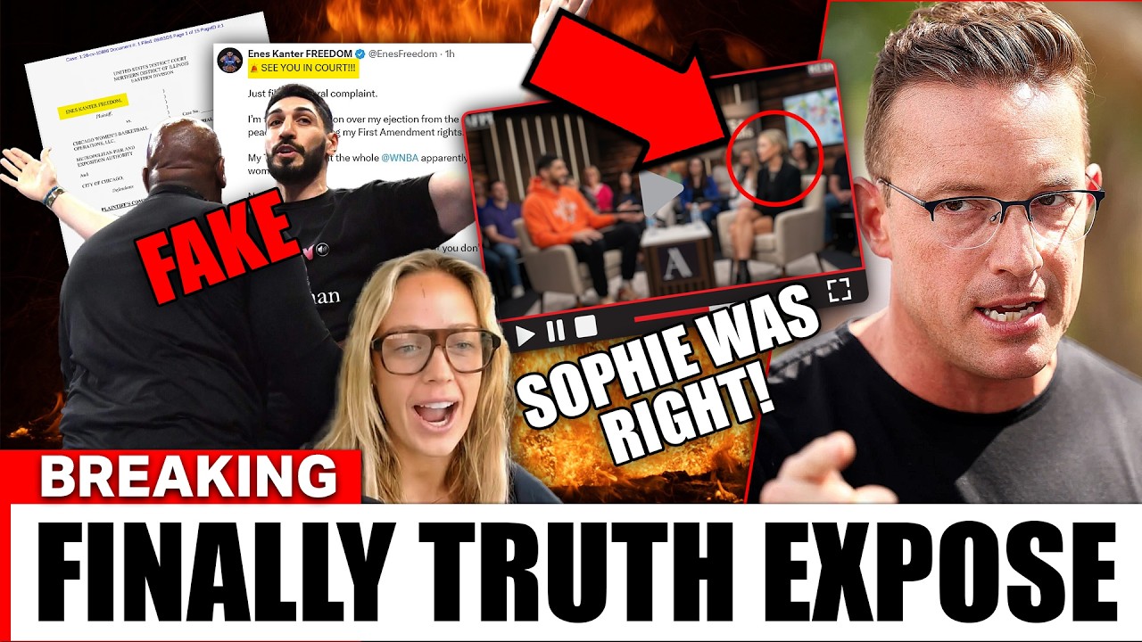 WNBA FAKE TRANS PANICS After Benny Johnson EXPOSED True Agenda Behind Lawsuit | Sophie Was Right!