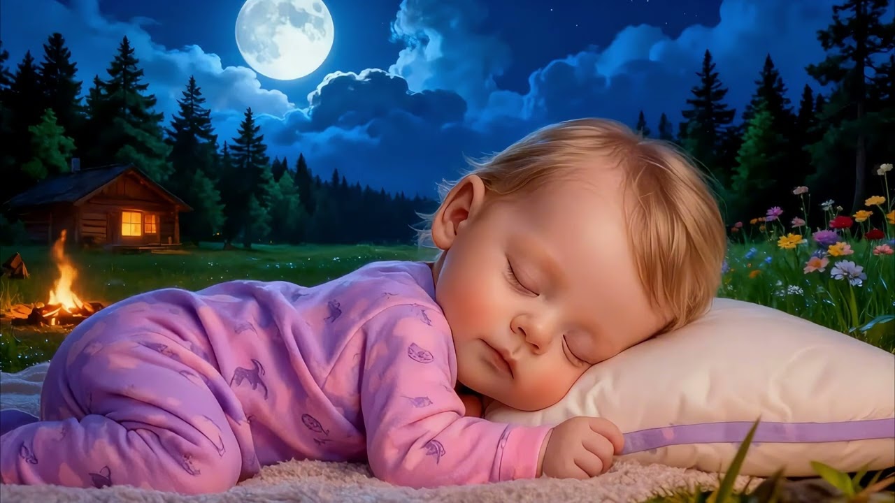 Mozart & Brahms Lullaby 🎶 Baby Sleep Music | Overcome Insomnia in 3 Minutes 🌙