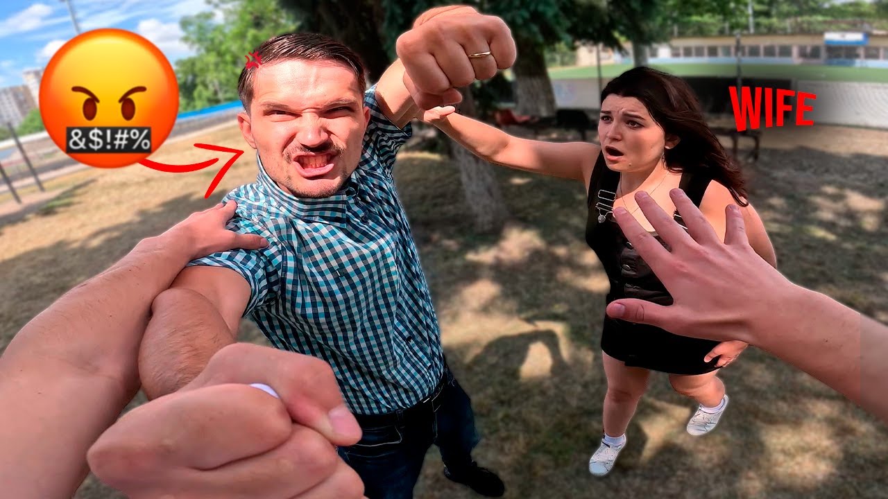 ESCAPING ANGRY HUSBAND CAUGHT ME WITH HIS WIFE (Funny ParkourPOV) #1