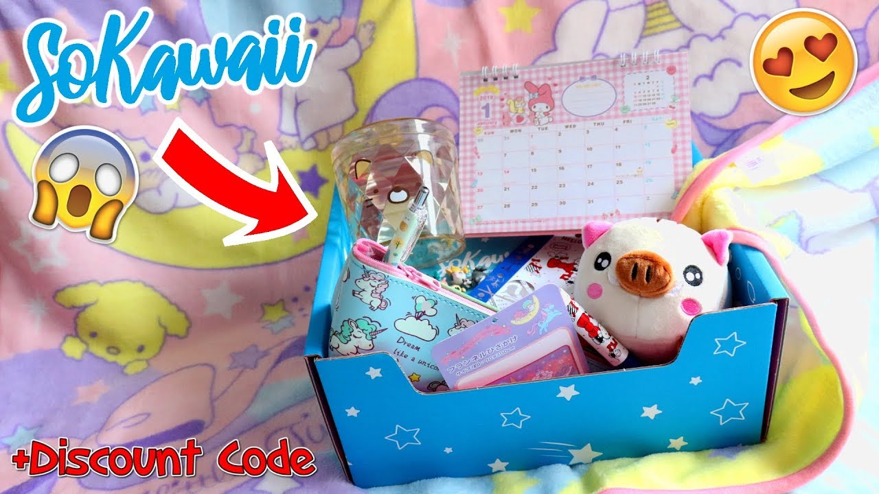 BEST SUBSCRIPTION BOX EVER!! || SoKawaii Box January 2019