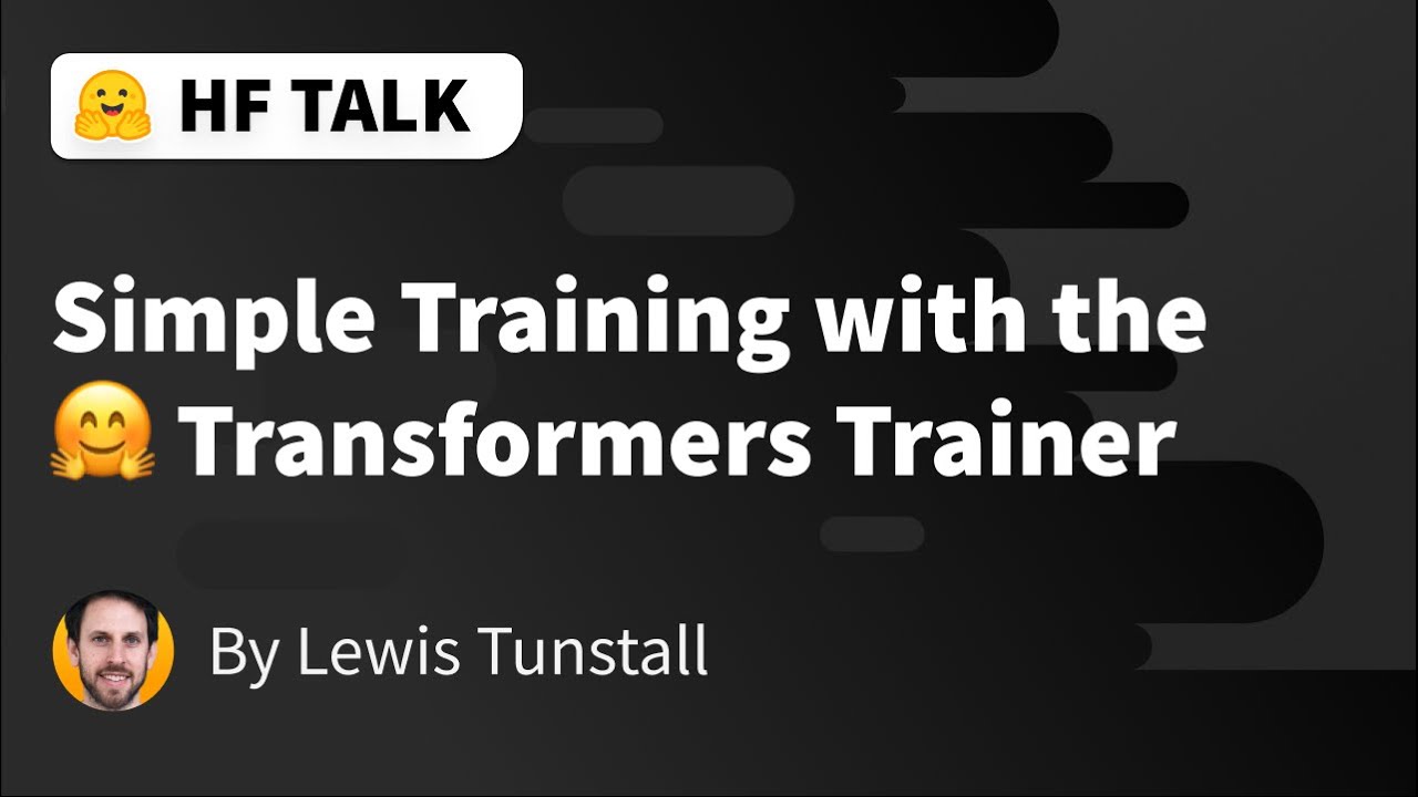 Simple Training with the 🤗 Transformers Trainer