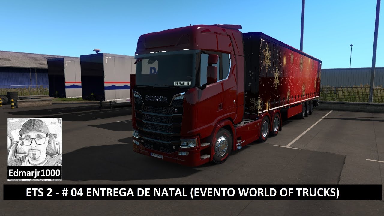 ETS 2 - # 04 ENTREGA DE NATAL (EVENTO WORLD OF TRUCKS)