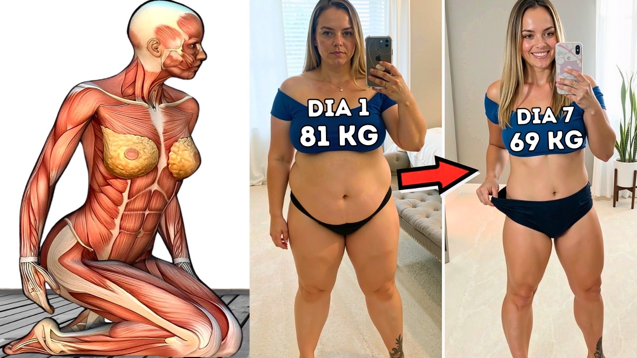 8 Min Para PERDER BARRIGA e AFINAR CINTURA em 7 DIAS! [Testado]