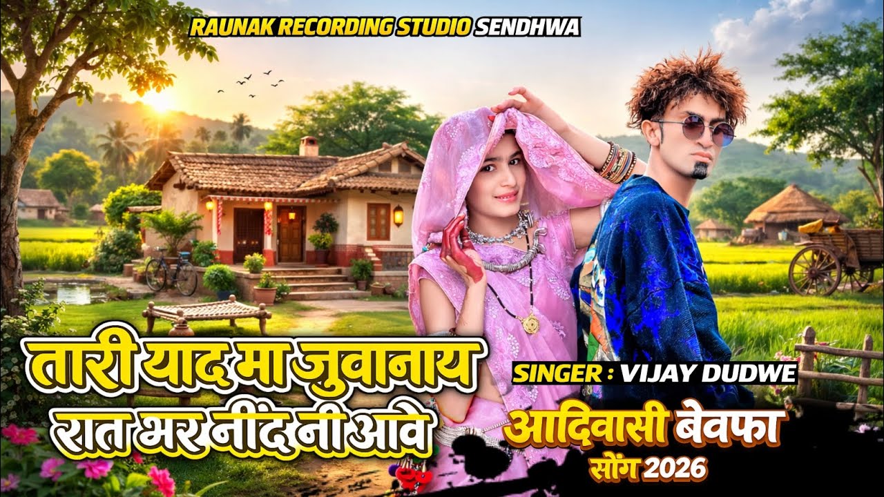 तारी याद मा जुवानाय रात भर नींद नी आवे | बेवफा गीत | Bewafa Song | Vijay Dudwe 