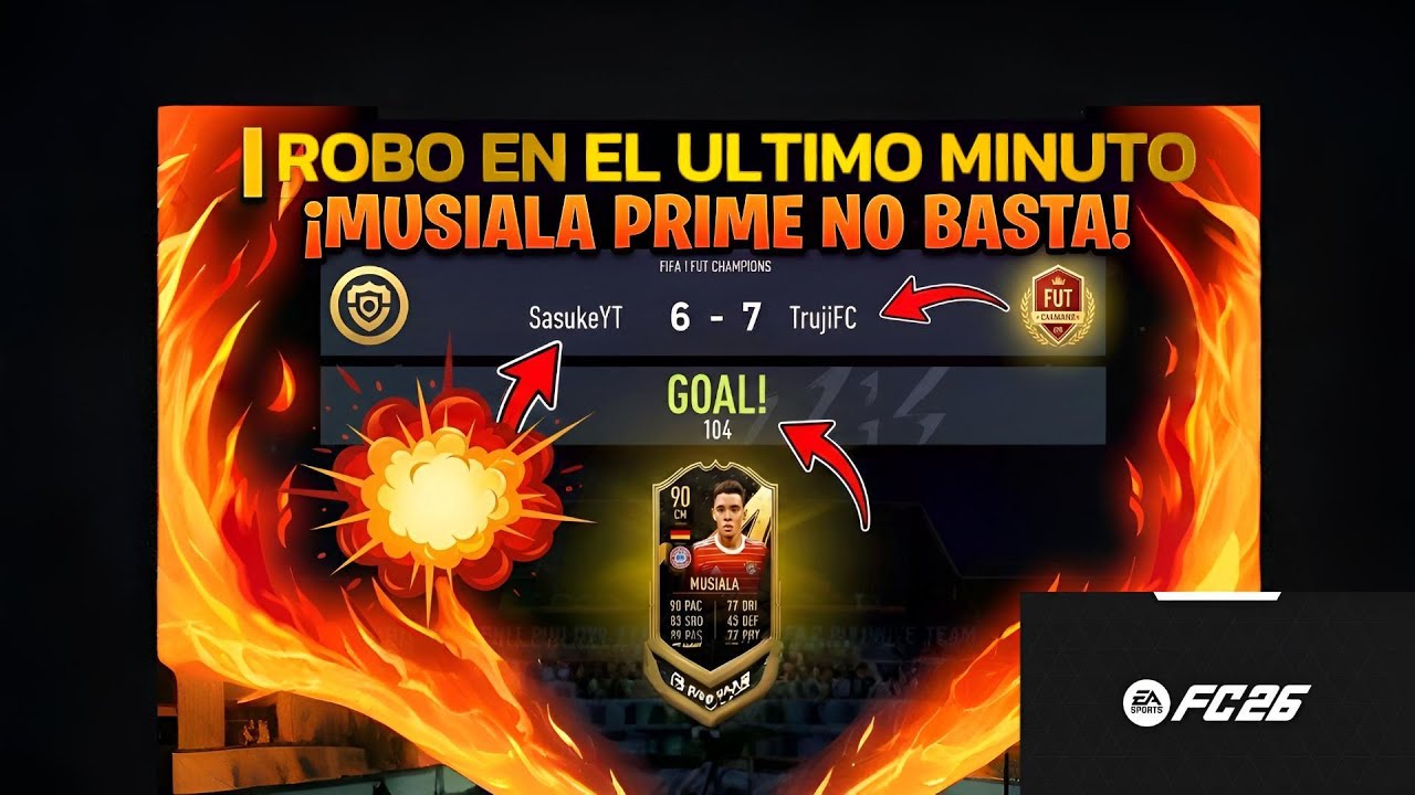 MI SEGUNDO DÍA EN FUT CHAMPIONS TERMINA EN DESASTRE (Minuto 104 🤬)