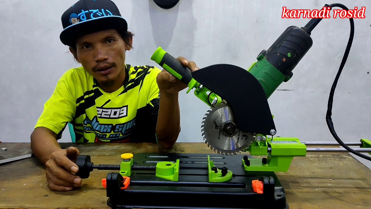 stand gerinda sliding dudukan gerinda tangan