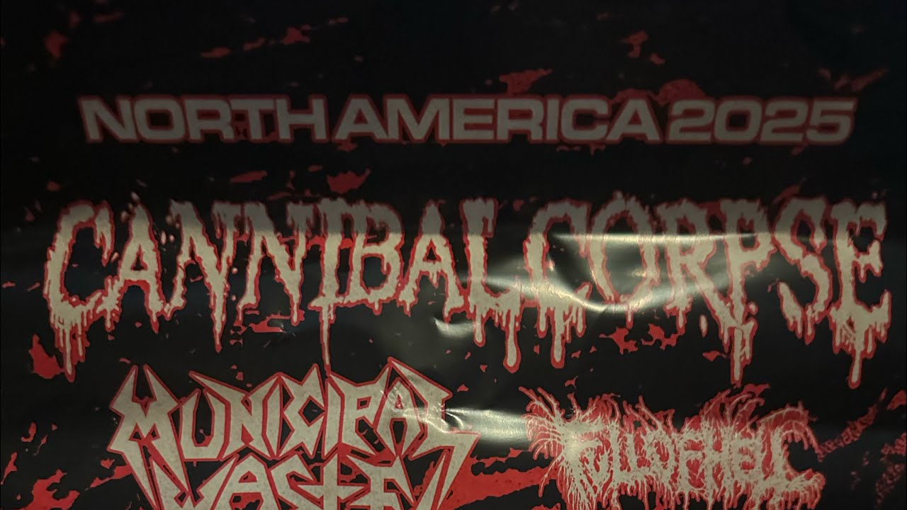 Cannibal Corpse Live @ House of Blues 10/10/2025