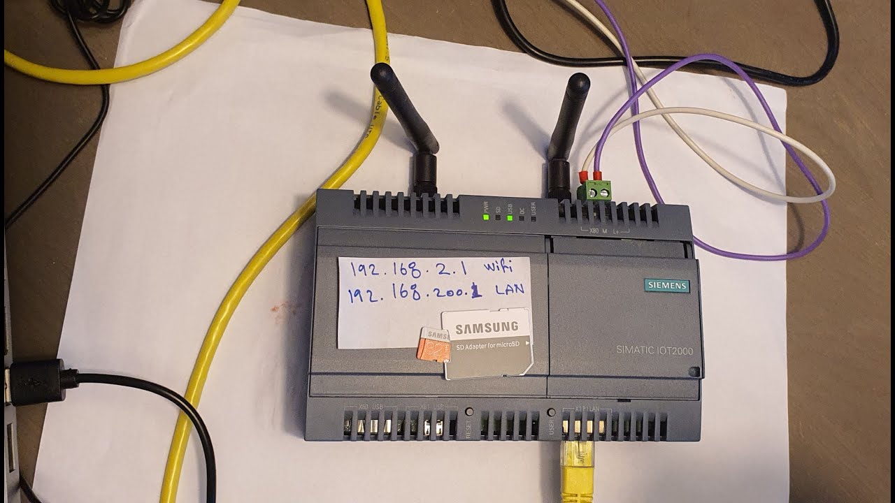 Episode 1 Siemens SIMATIC IOT2000 Gateway