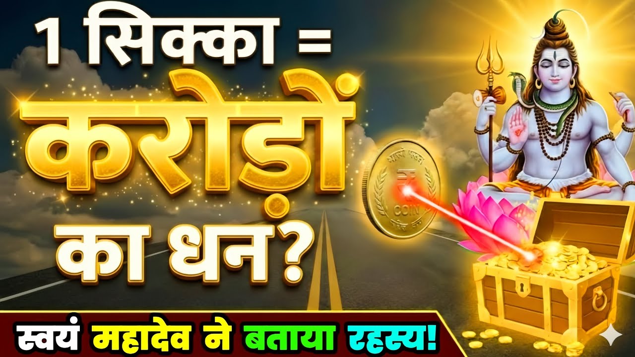 888🕉️ एक सिक्का करोड़ का धन 😱 स्वयं महादेव ने बताया रहस्य।। Mahadev Ji Ka Sandesh 🌈 #mahadev 