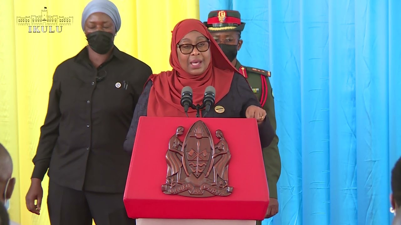 HOTUBA YA MHE.  RAIS SAMIA  AKIMUAPISHA KAMISHNA JENERALI WA JESHI LA MAGEREZA 29 AGOSTI, 2022