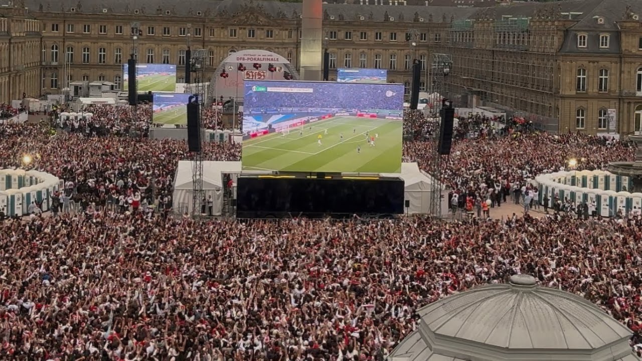 DFB-Pokal Finale | Alle VfB Tore | Schlossplatz Stuttgart | | VfB - Bielefeld
