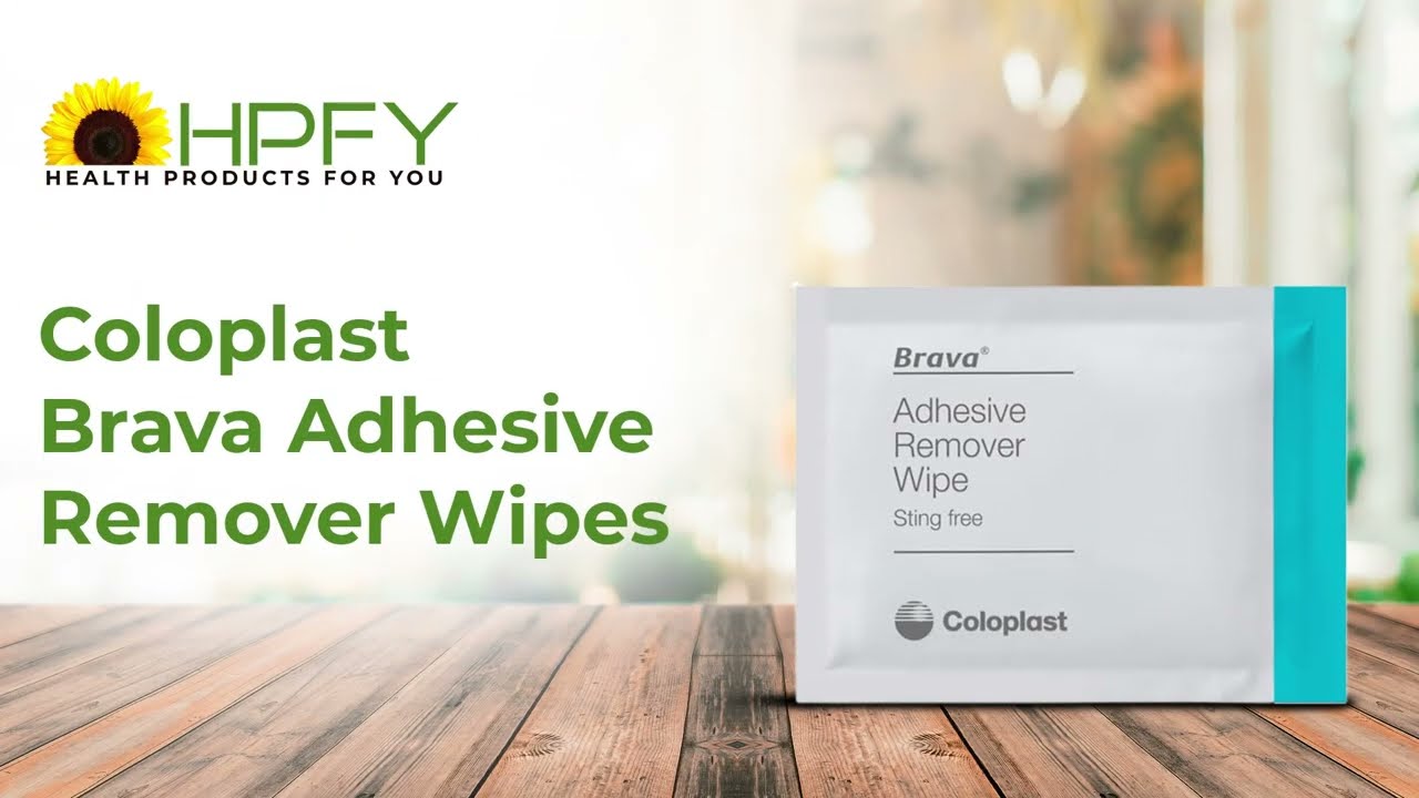 Coloplast Brava Adhesive Remover Wipes | Best wipes | HPFY