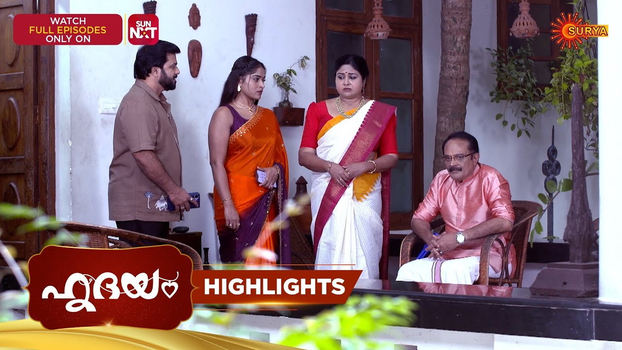 Hridhayam - Highlights of the day | 22 Jan 2026 | Malayalam Serial | Surya TV
