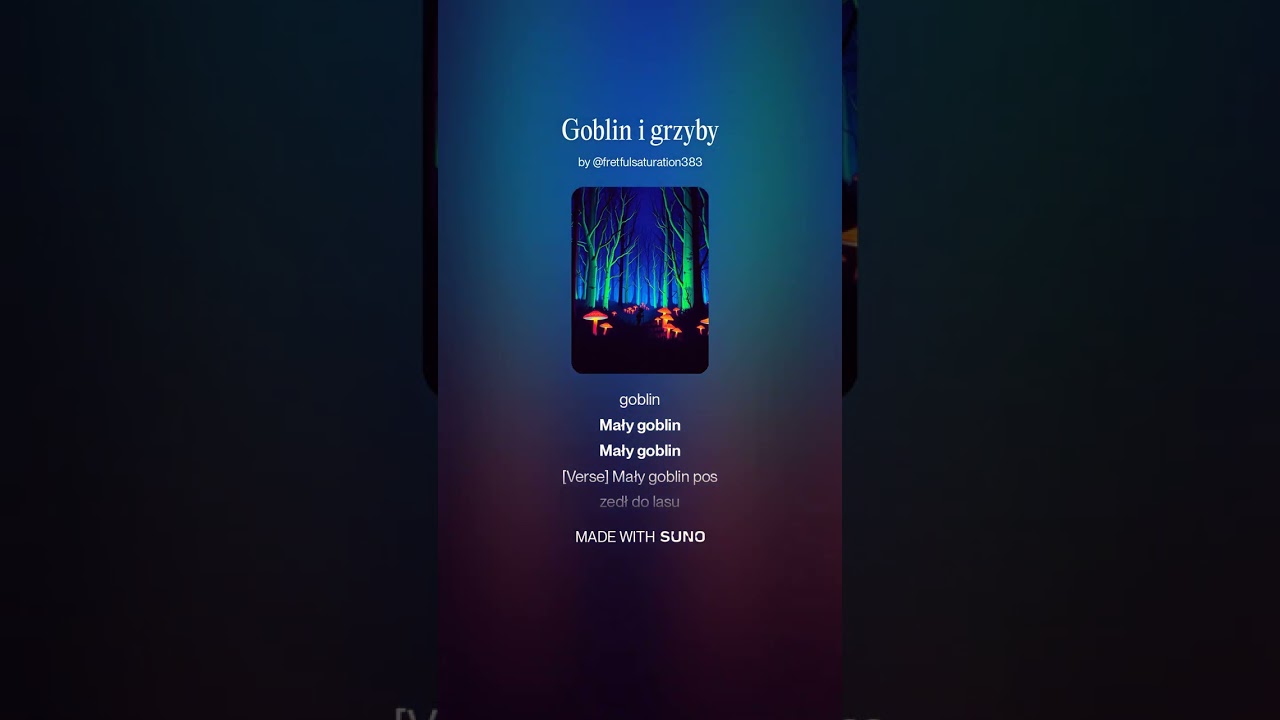 Goblin i grzyby