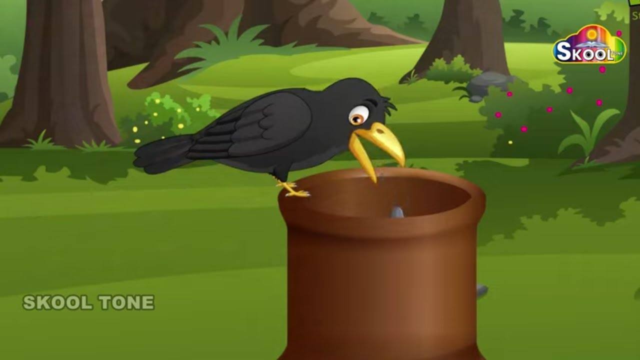 Ek Kauwa Pyasa Tha | Thirsty Crow Moral Story | Hindi Nursery Rhymes