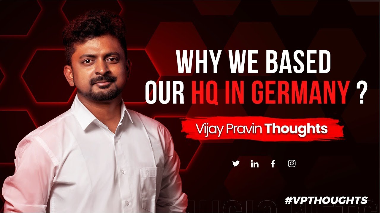 Bitscrunch – Why We Based Our HQ In Germany? | Vijay Pravin Maharajan