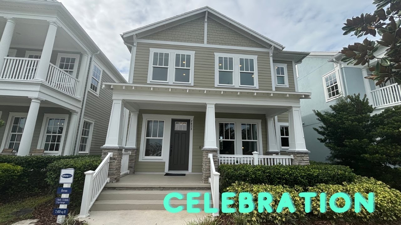New Construction Home in Celebration FL | Orlando Area Living Near Disney | From $867,990