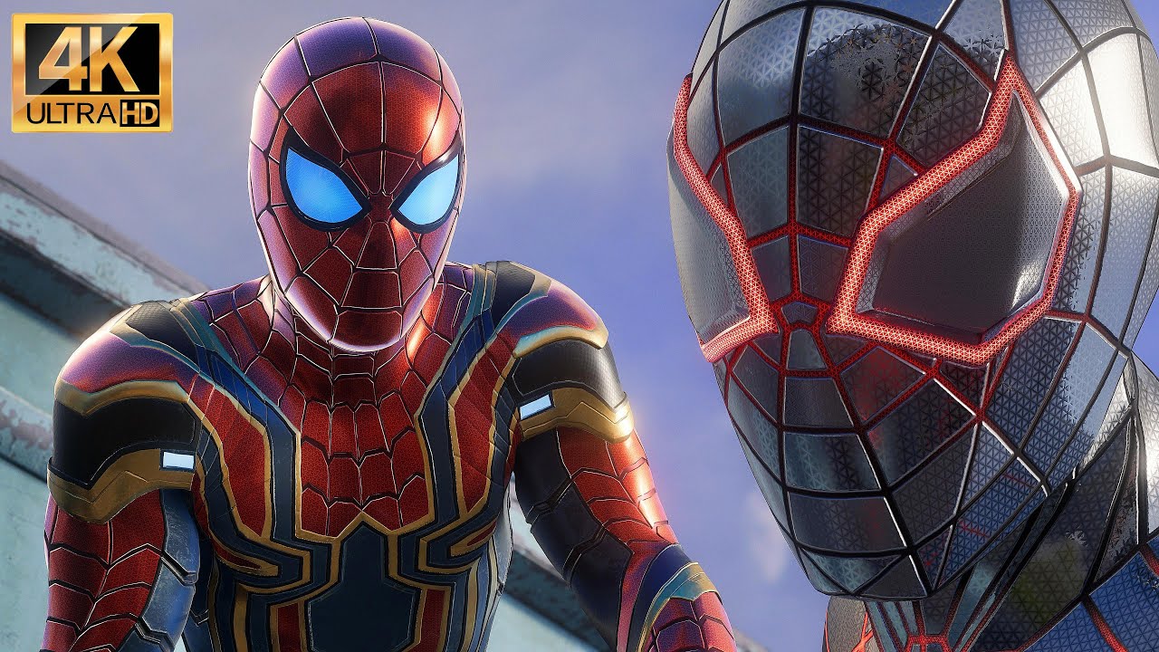 Nanotech Suits Fighting Hunters | Marvel's Spider-Man 2 PS5 (4K60FPS HDR) Gameplay