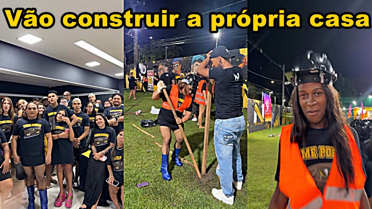 TIME POBRE VAI TER QUE CONSTRUIR A PRÓPRIA CASA