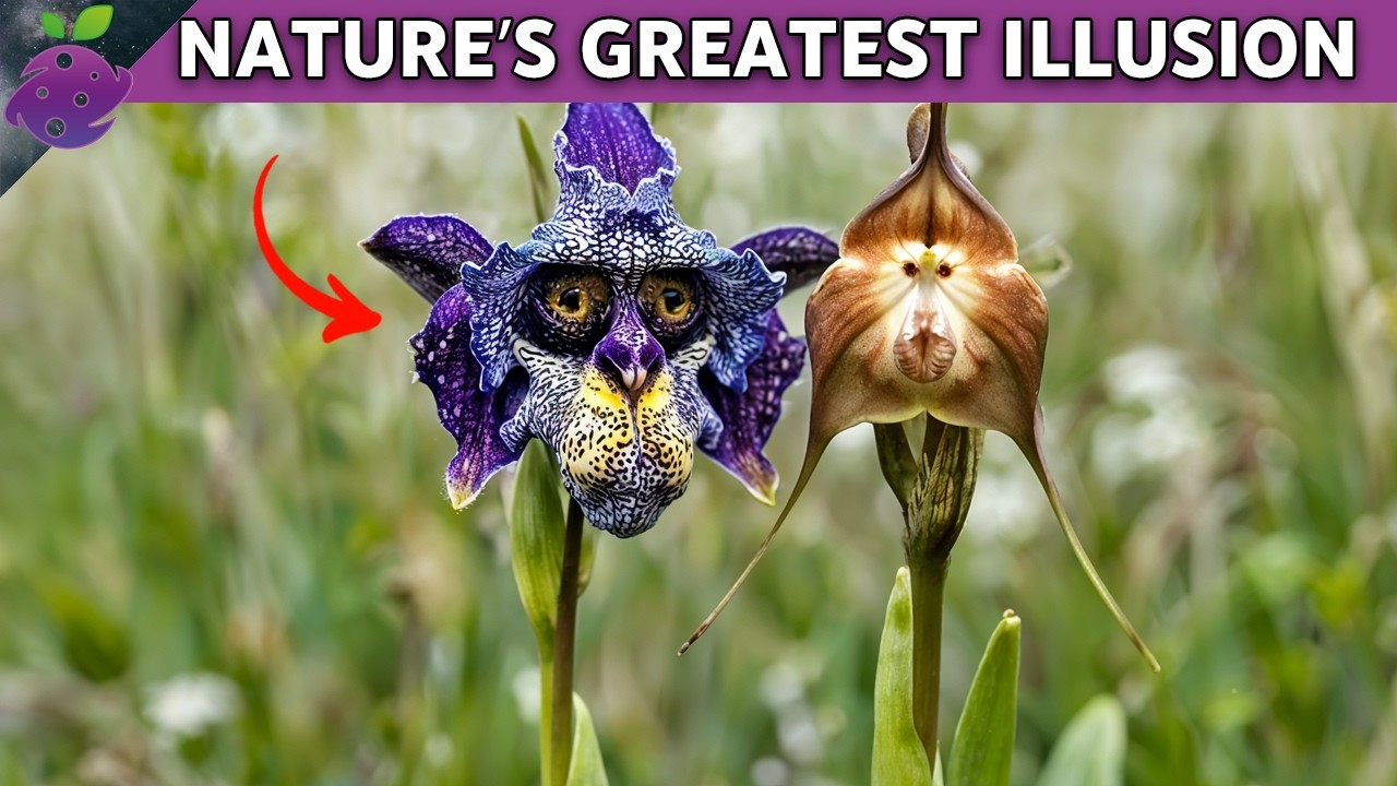 These 20 Flowers Look Like Animals, People… Even Alien Creatures!