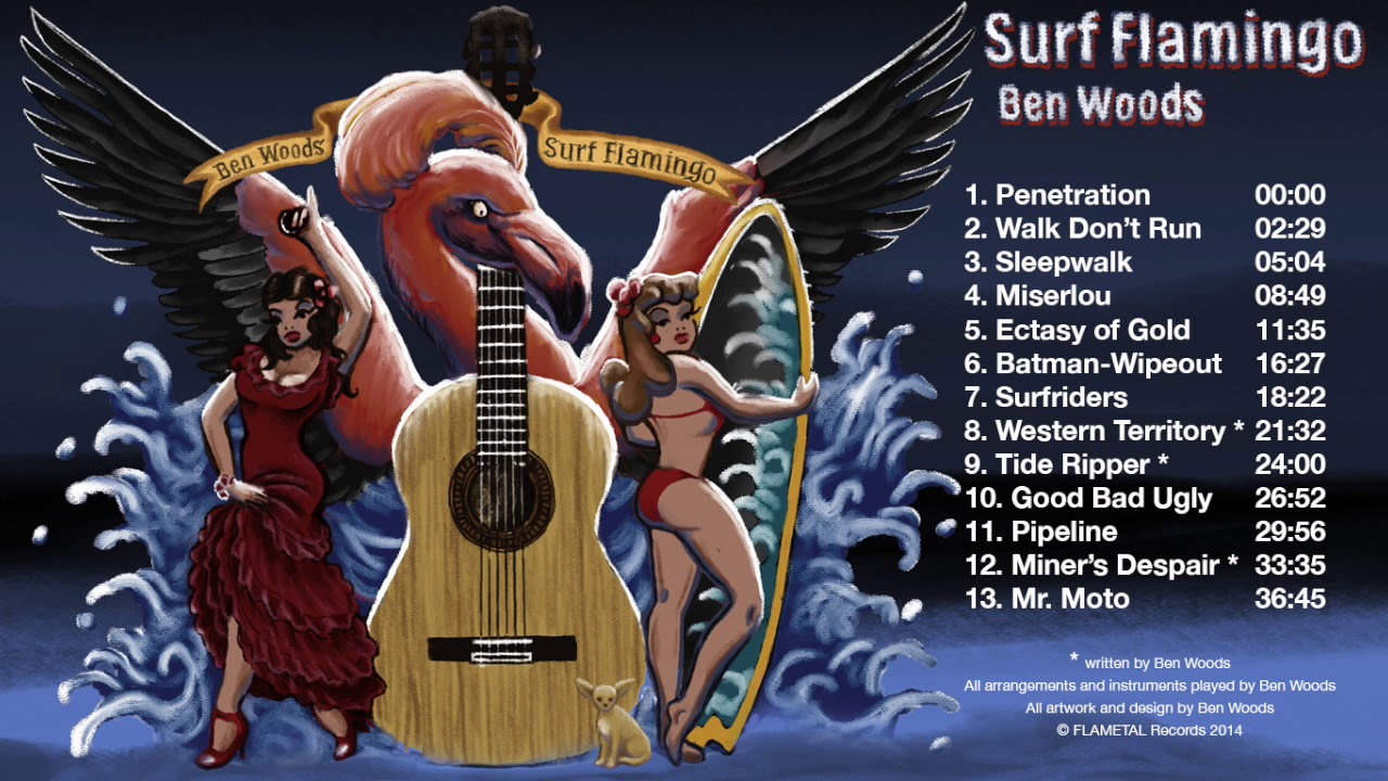 SURF FLAMINGO - Full Album - Ben Woods