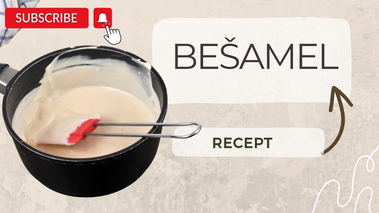 Be&scaron;amel za najbolje lazanje, musaku ili kao sos