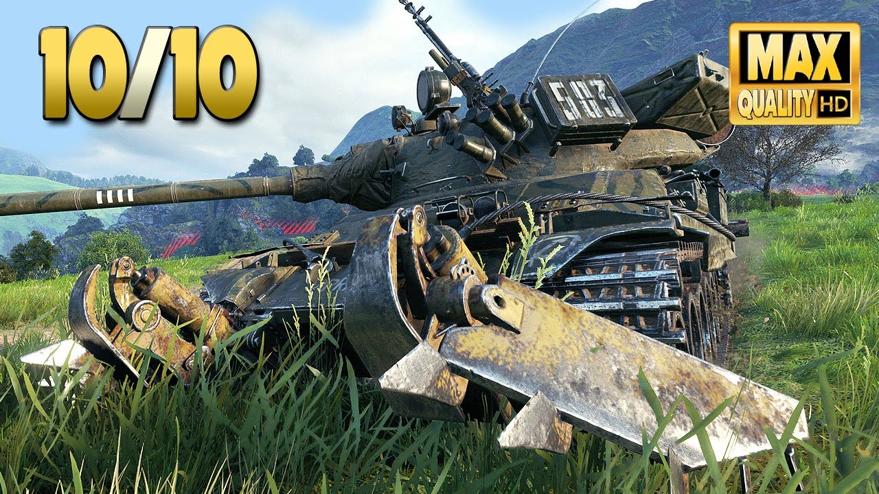 ТВП Т 50/51: Захватывающая, 10-10 кустарная работа - World of Tanks